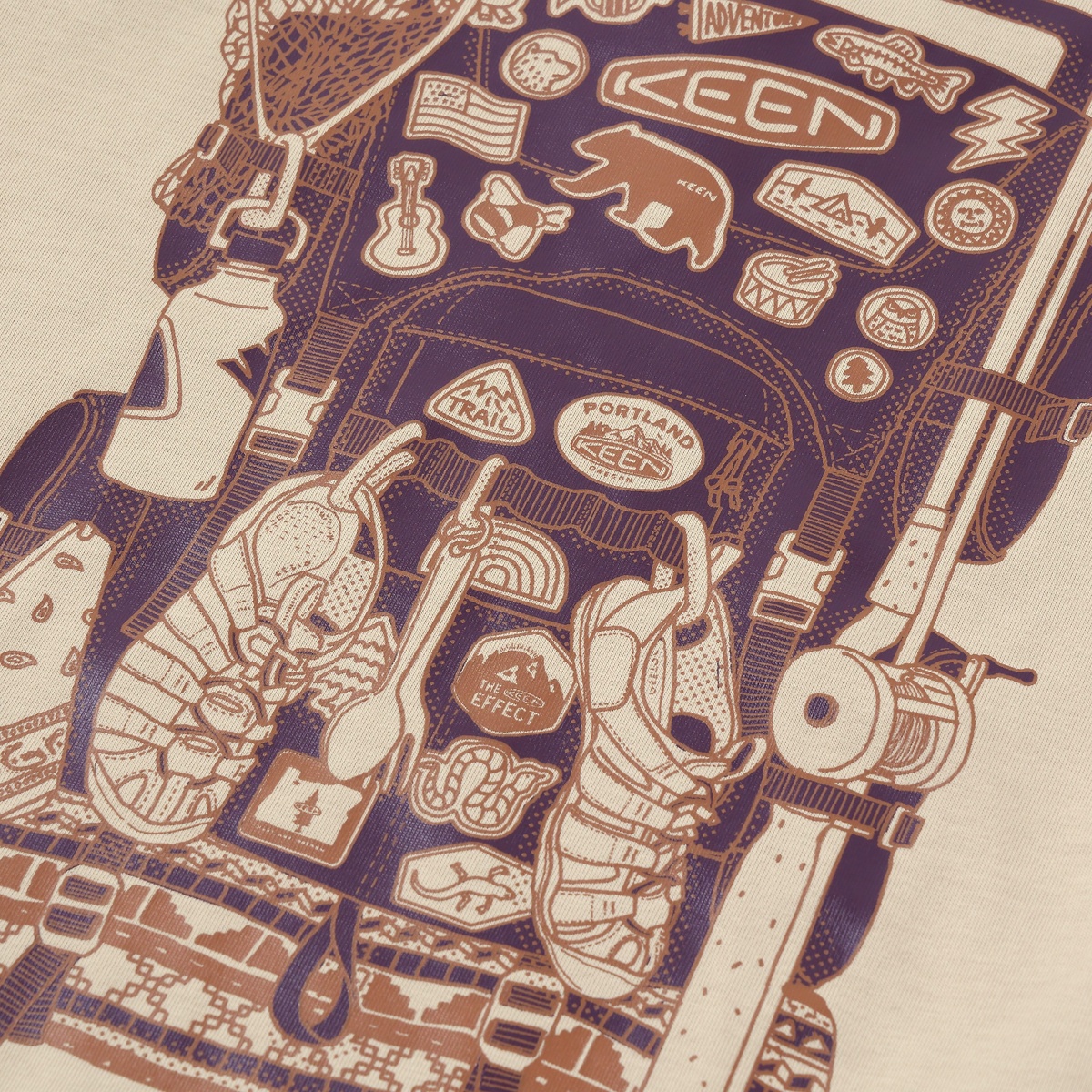 OC/RP BACK PRINT LS TEE