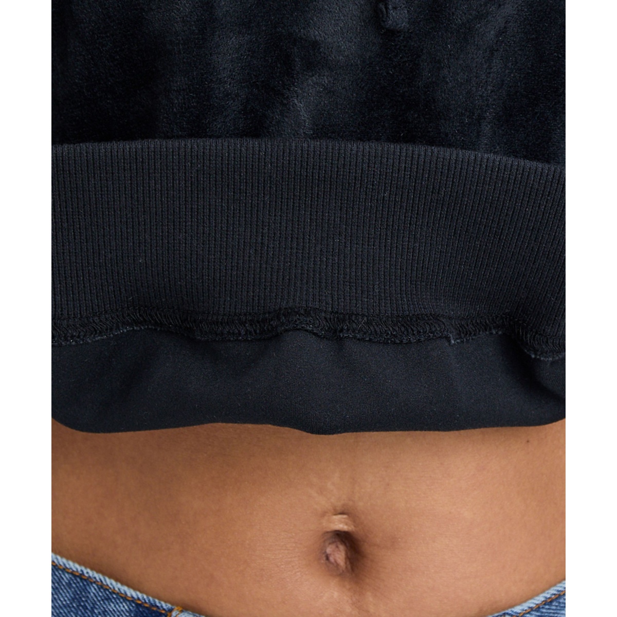 LAZY DAZE LOOSE CROPPED SWEAT PARKA