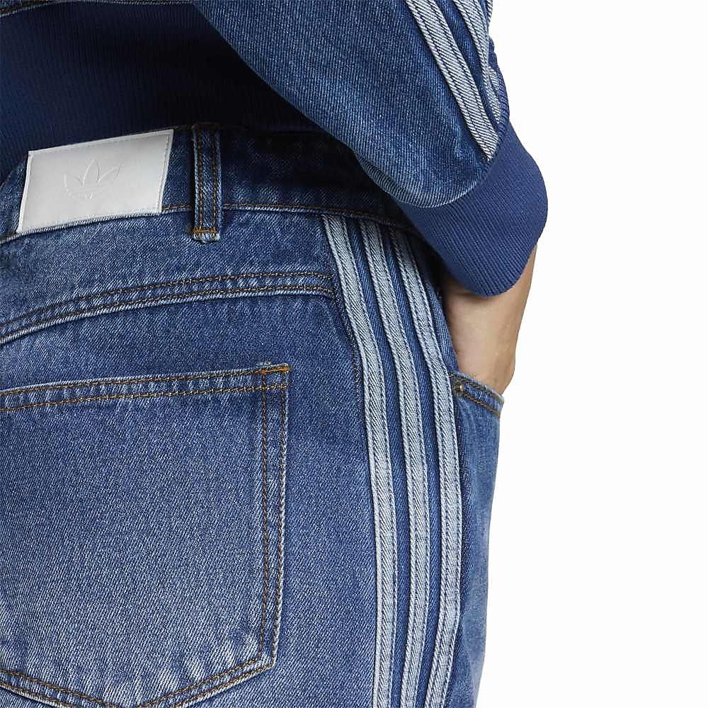 3 STRIPES PENICL SKIRT DENIM