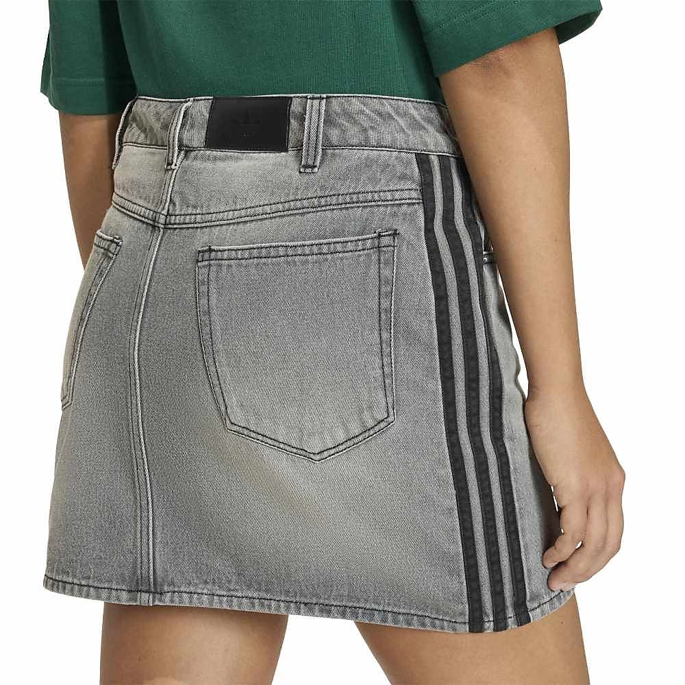 3 STRIPES SKIRT DENIM