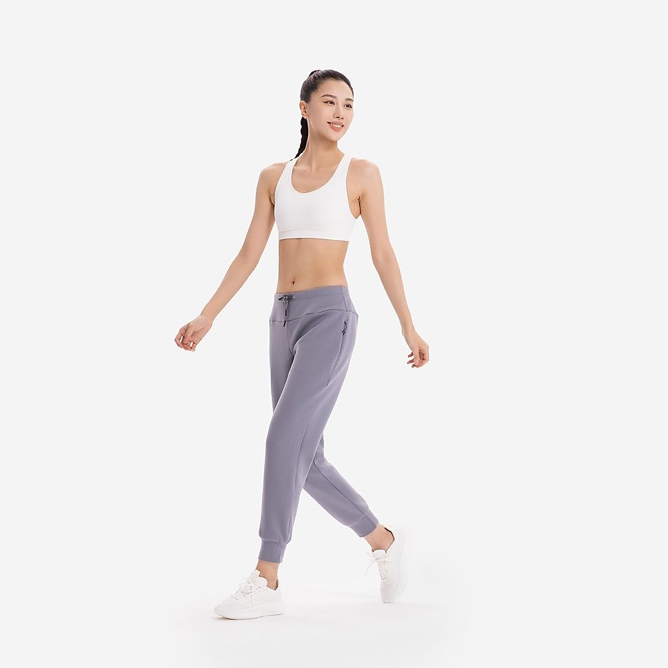 KIPRUNレディースロングパンツRUN500 WARM GRY