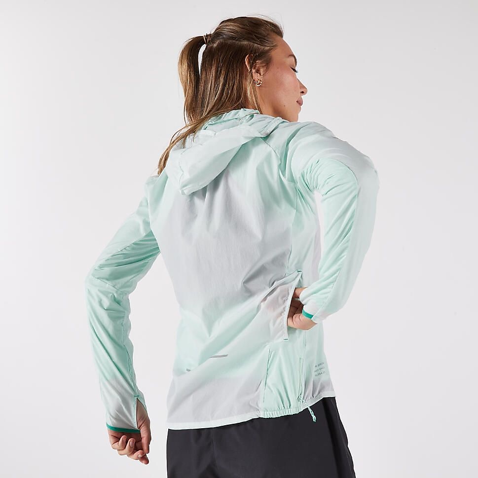 KIPRUNレディース ウィンドブレーカーRUN900 GRN
