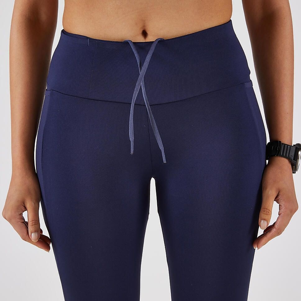 KIPRUNレディースレギンスRUN500 WARM BLU