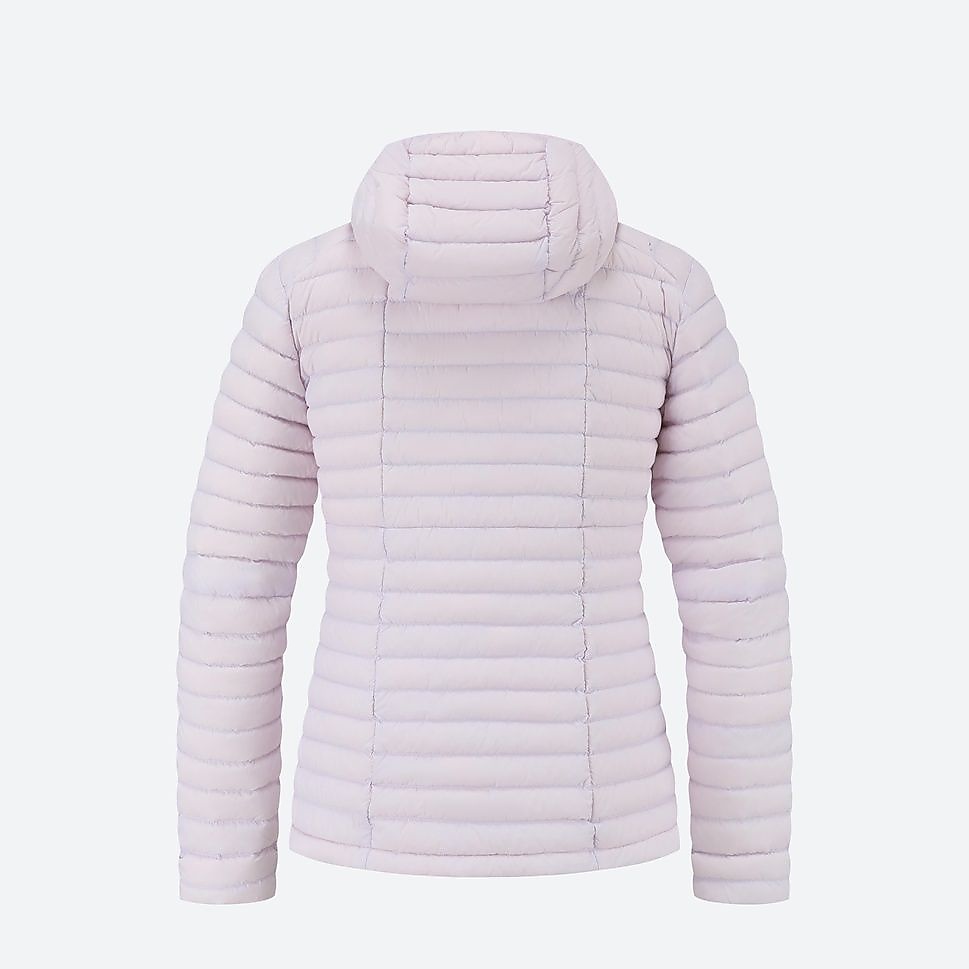 FORCLAZレディースダウンジャケット フード付きTREK100 PPL