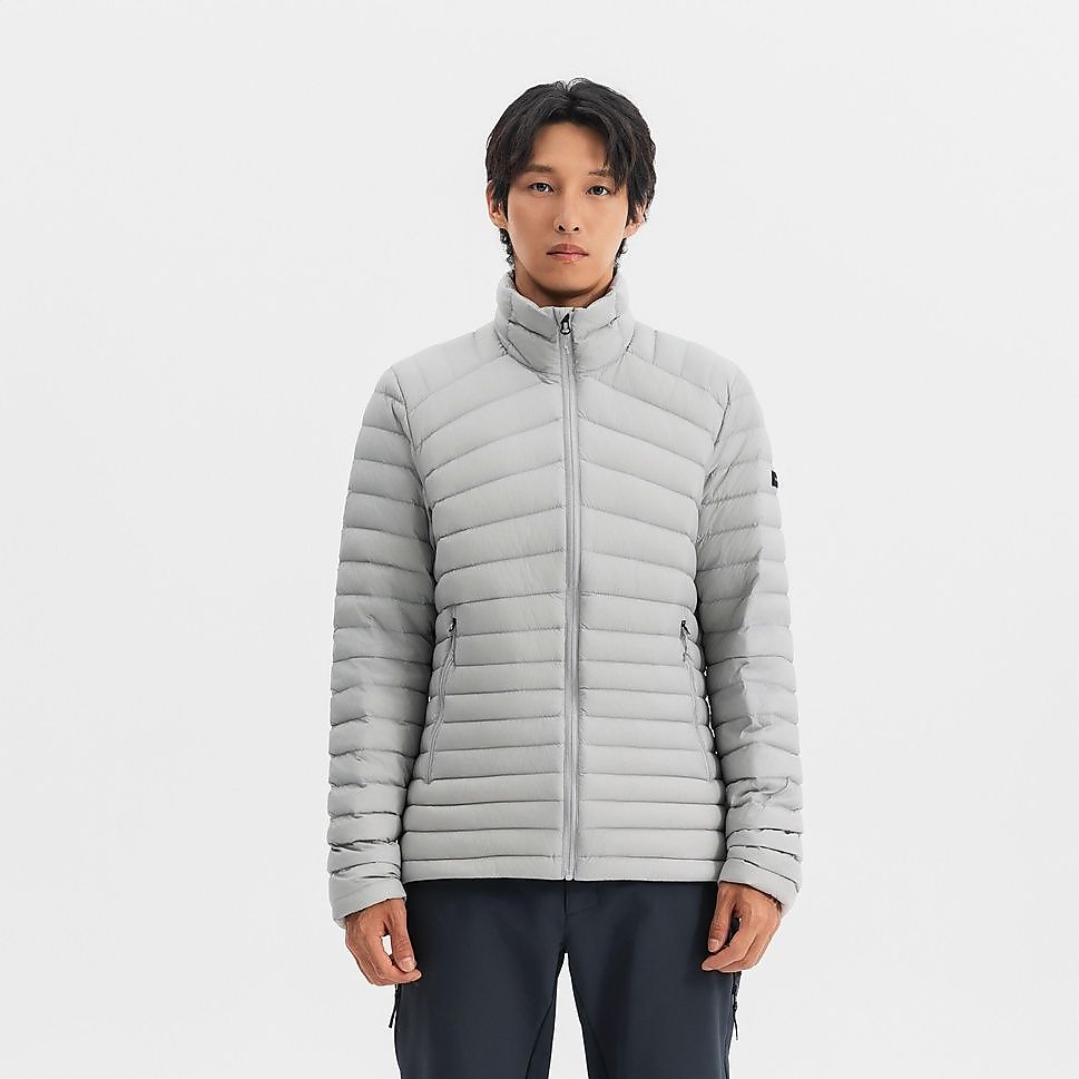 FORCLAZメンズダウンジャケットTREK100 GRY