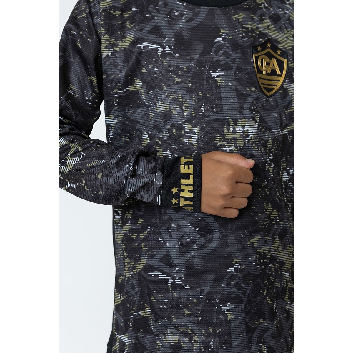 FCA　長袖グラフィックプラクティスシャツ Jr