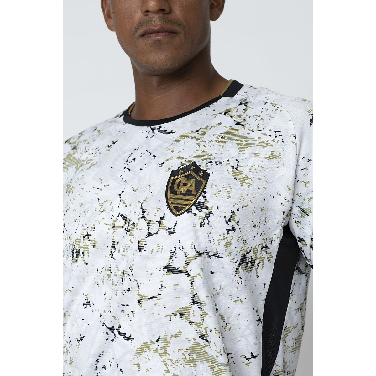 グラフィック長袖プラクティスシャツ