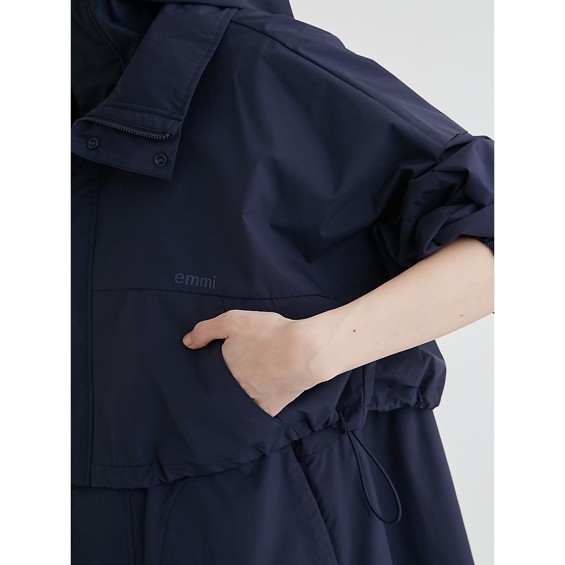 3wayレイヤードecoレインコート