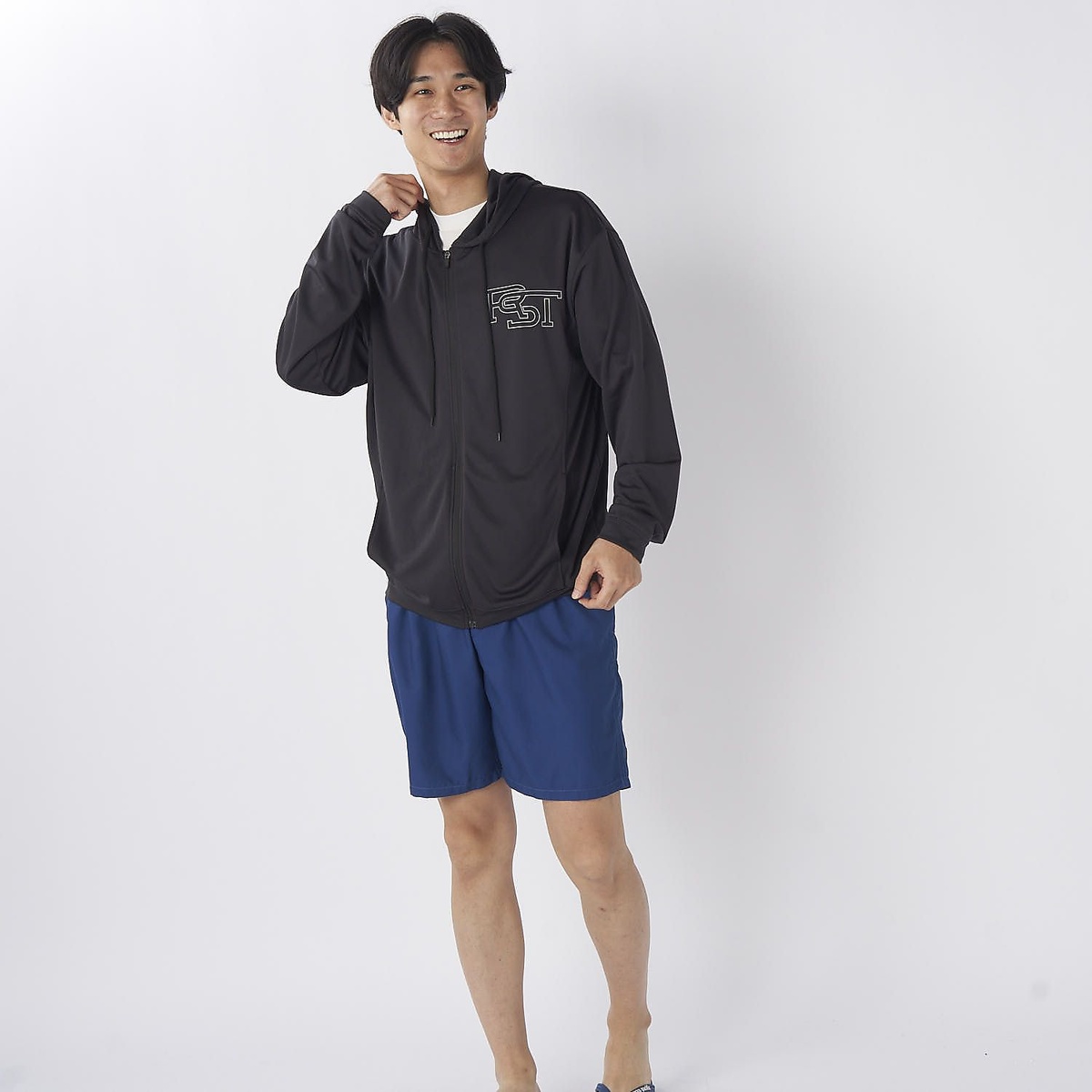 メンズRUSTYUVパーカー