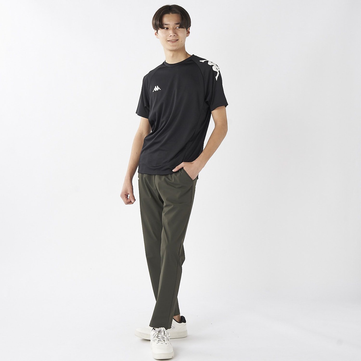 Kappa Jr 半袖オミニシャツ