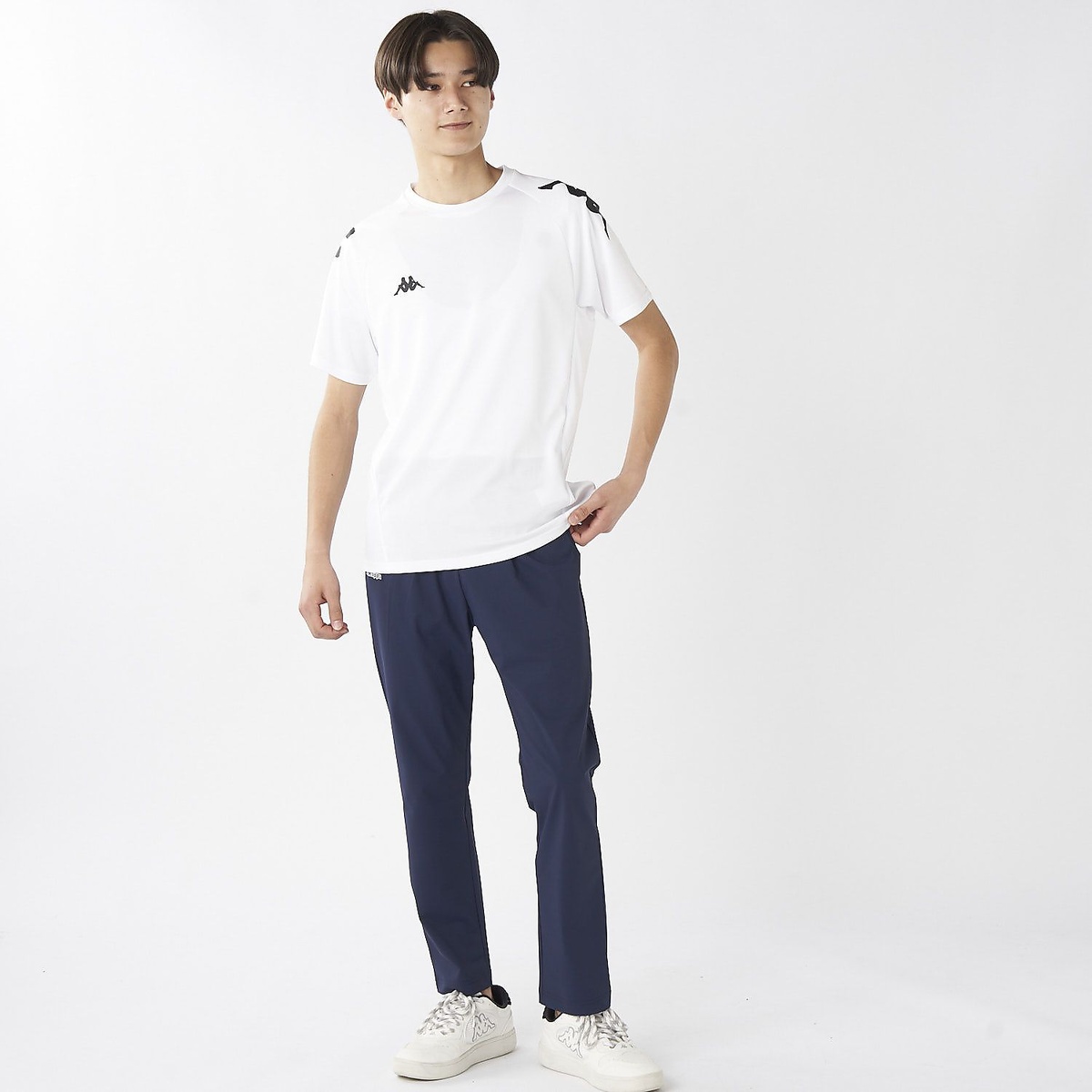 Kappa Jr 半袖オミニシャツ