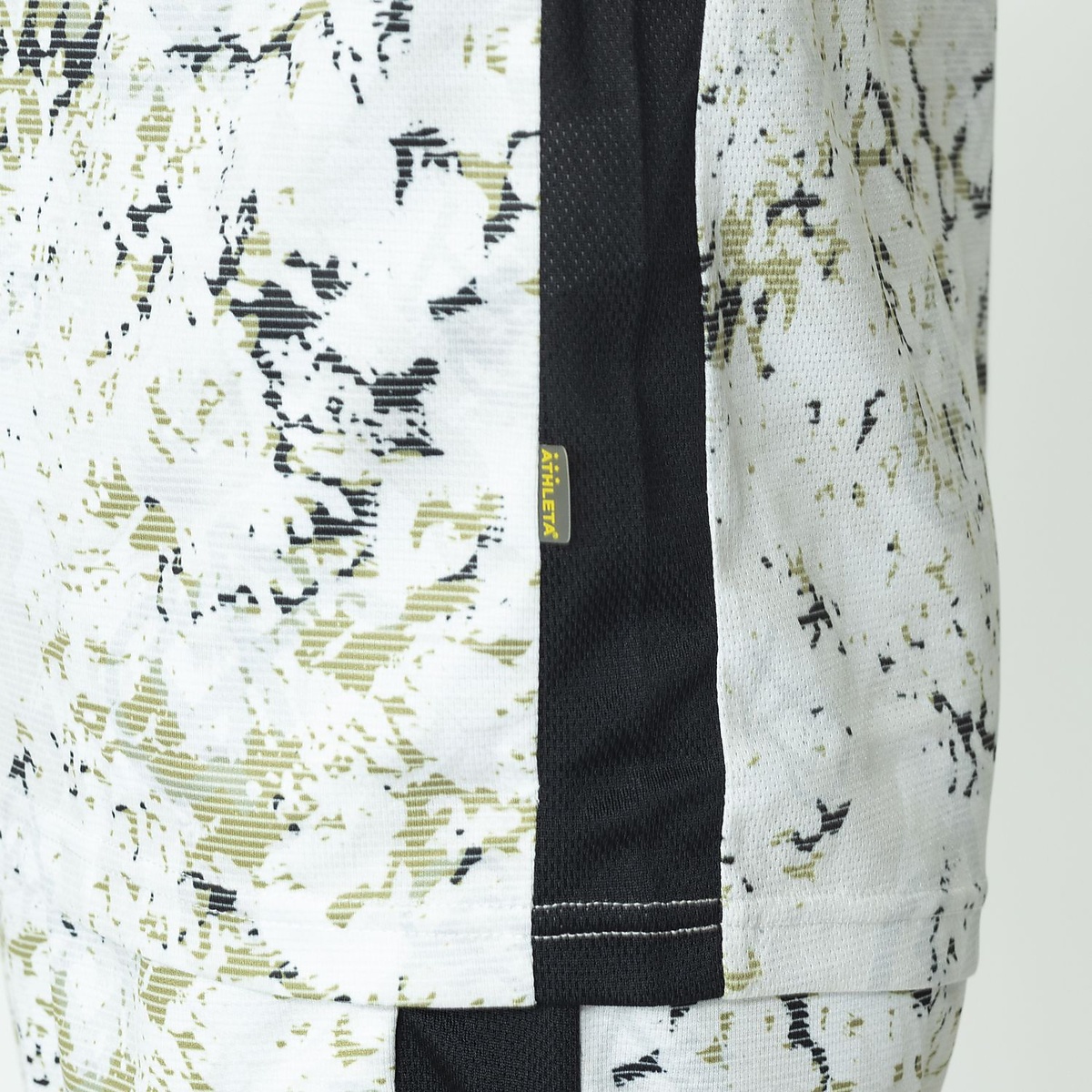 FCA グラフィックプラクティスシャツWHT MIX