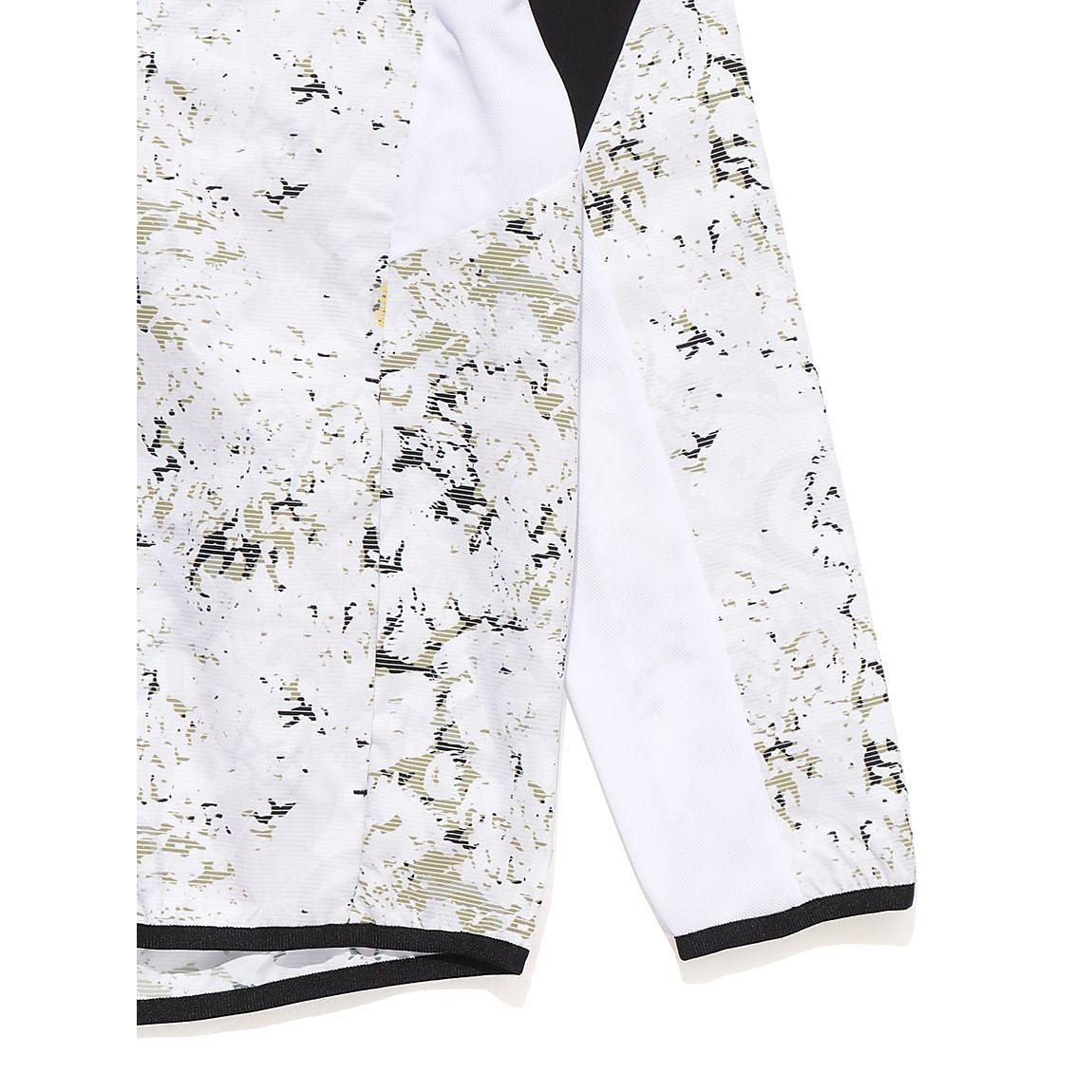 FCA ストレッチトレーニングジャケットWHT MIX