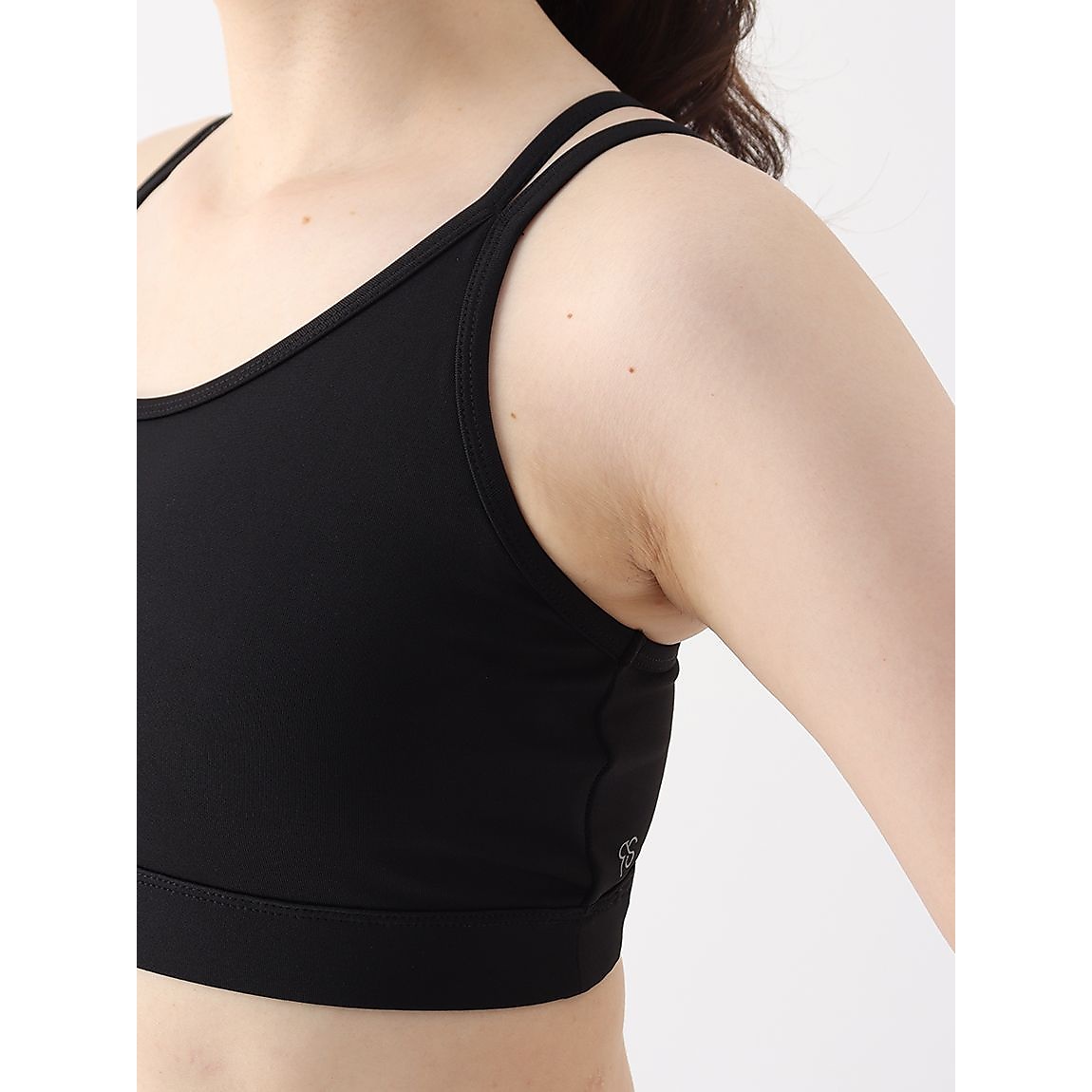 Real Stone ショートトップ BLK