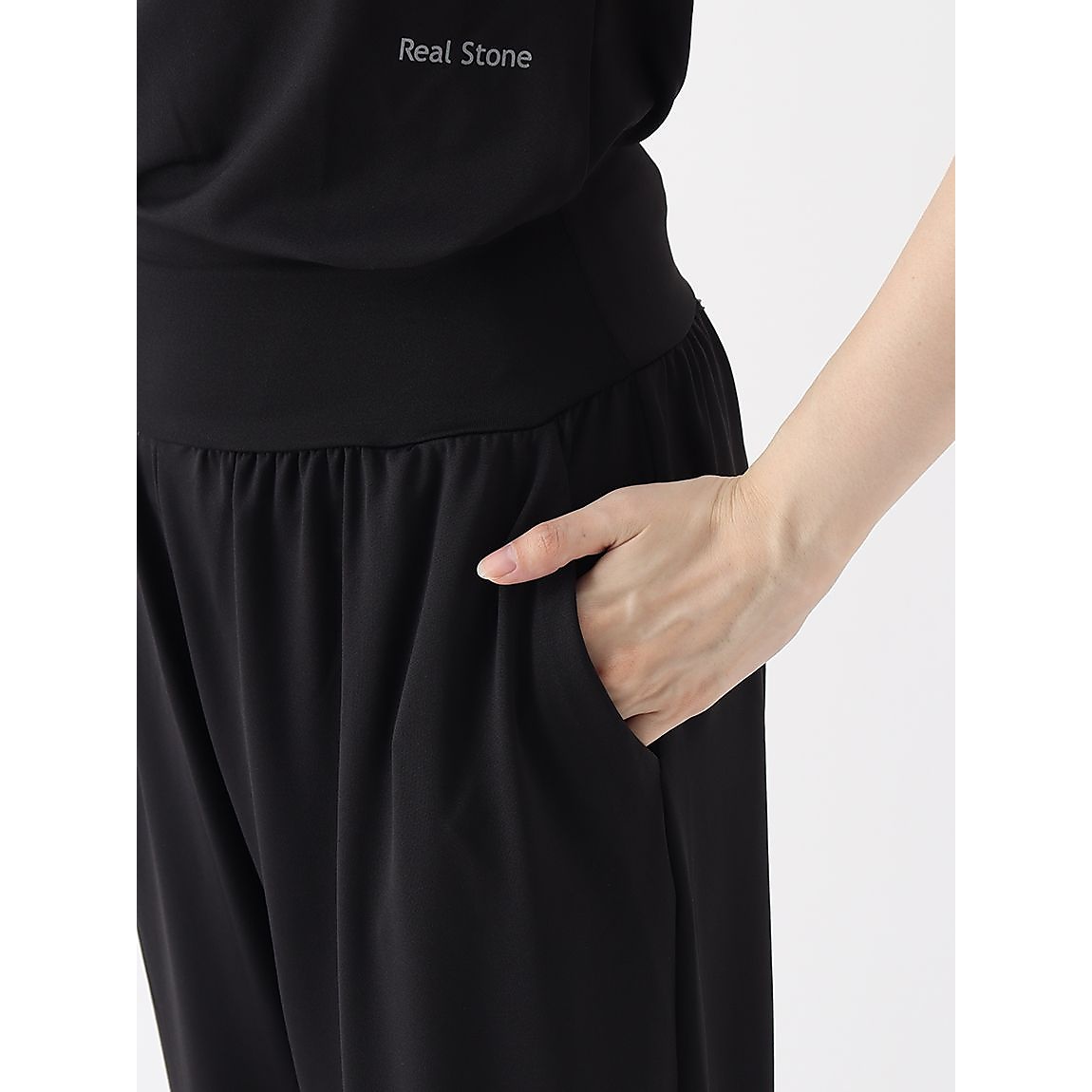 Real Stone アラジンパンツ BLK