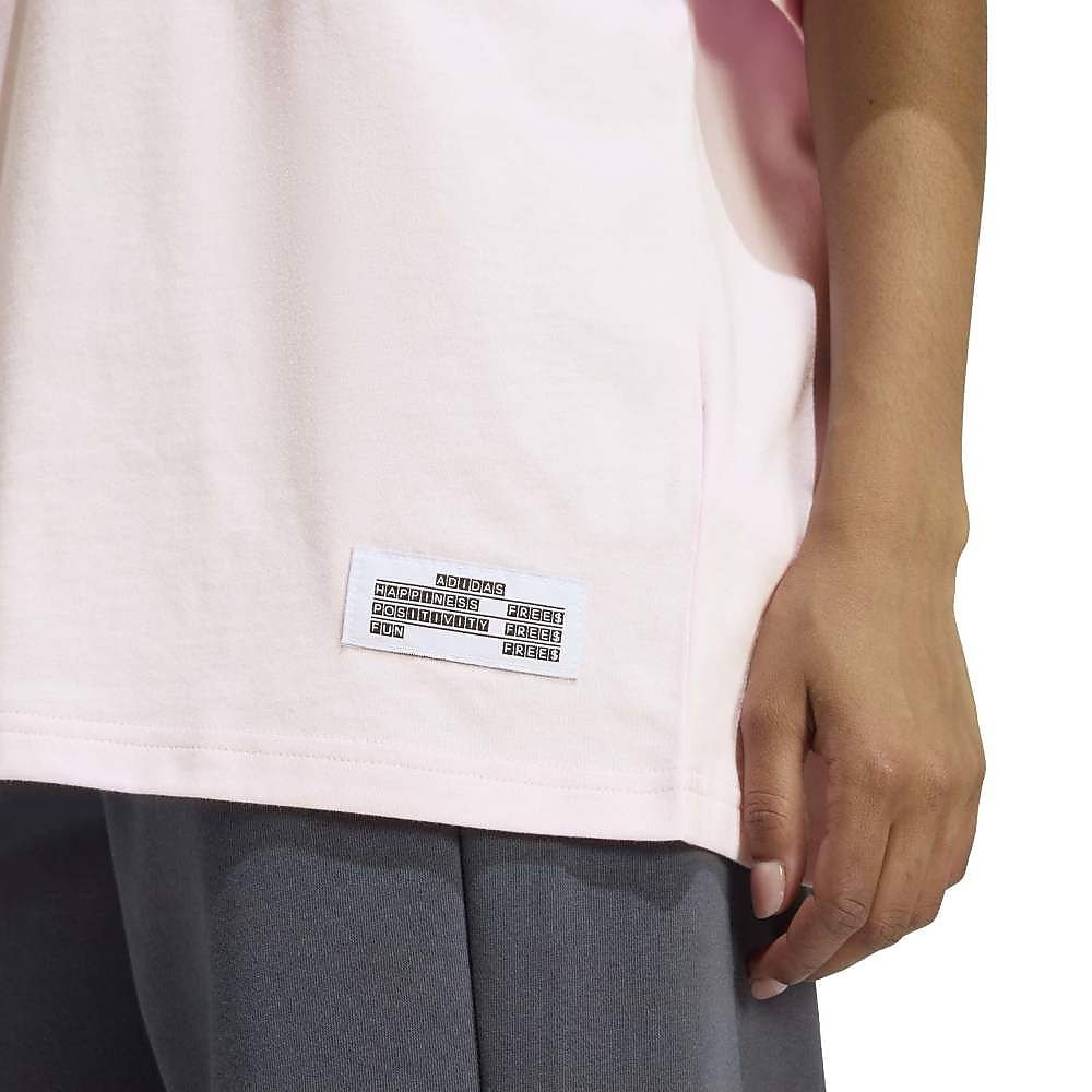 W オーバーサイズ バックグラフィック Tシャツ