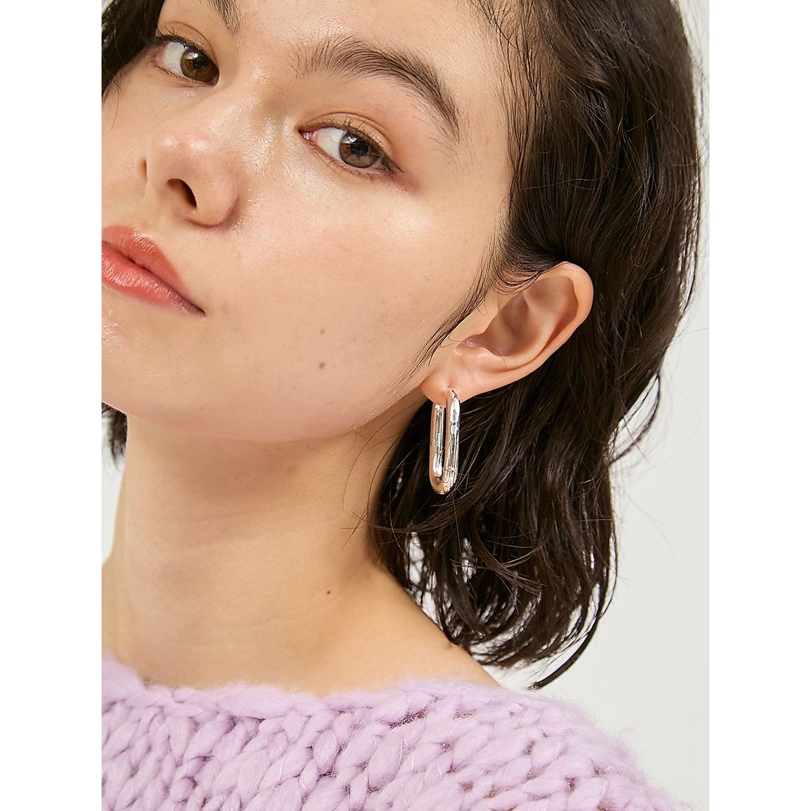 フープワンタッチピアス