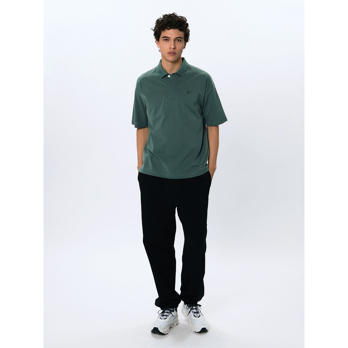 S/S H SHIELD POLO
