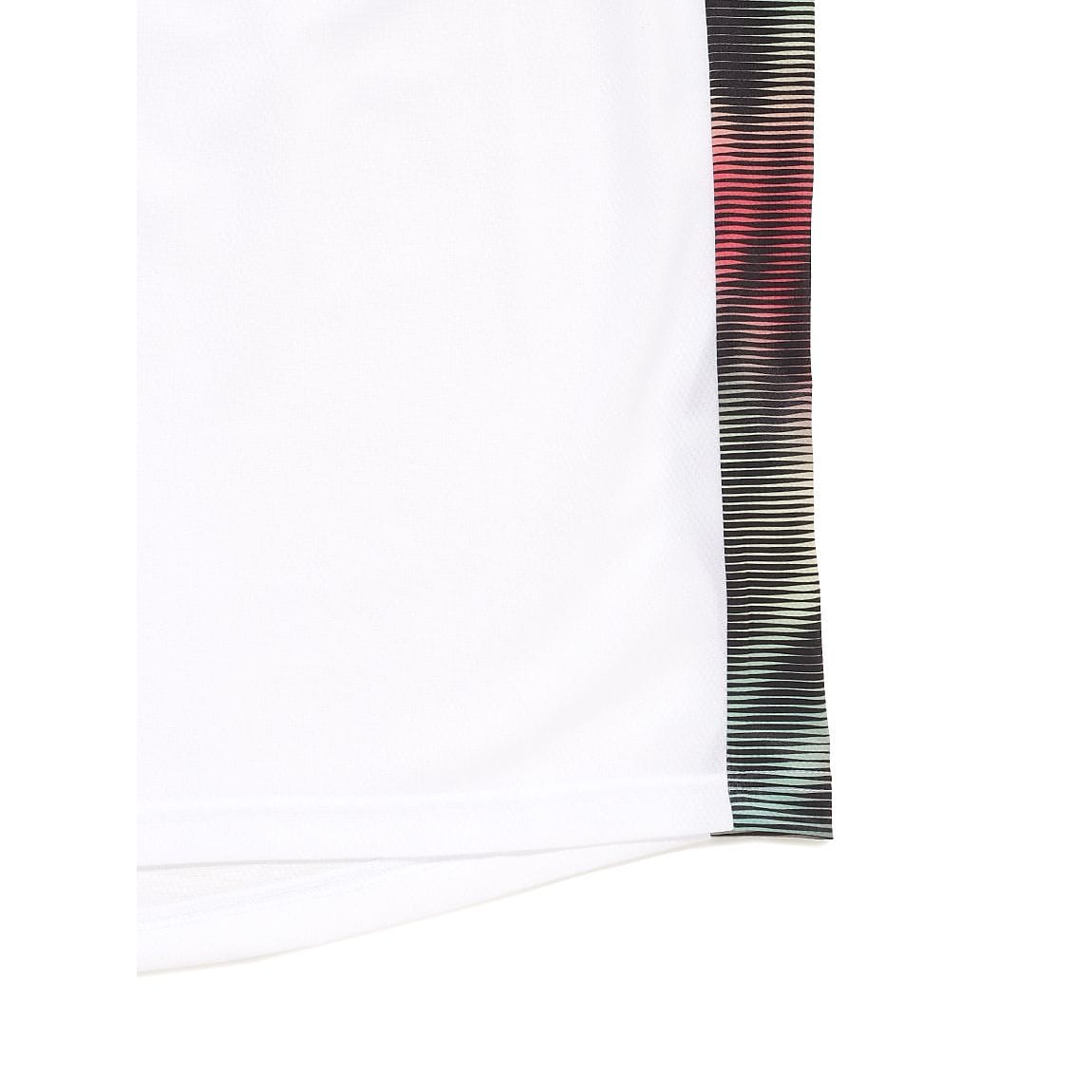SLANT BLOCKING MESH SS TEE 13.0