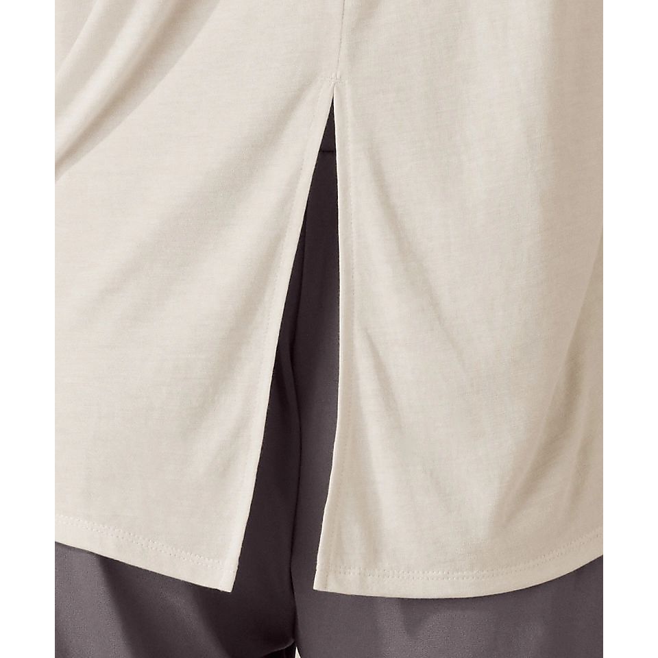 Real Stone フレンチスリーブトップ SAND