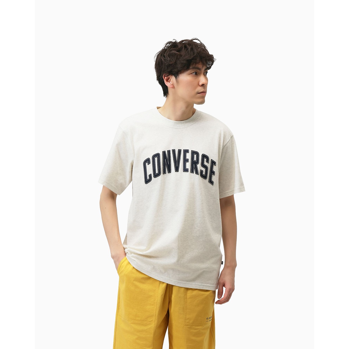 CV FELT LOGO TEE M