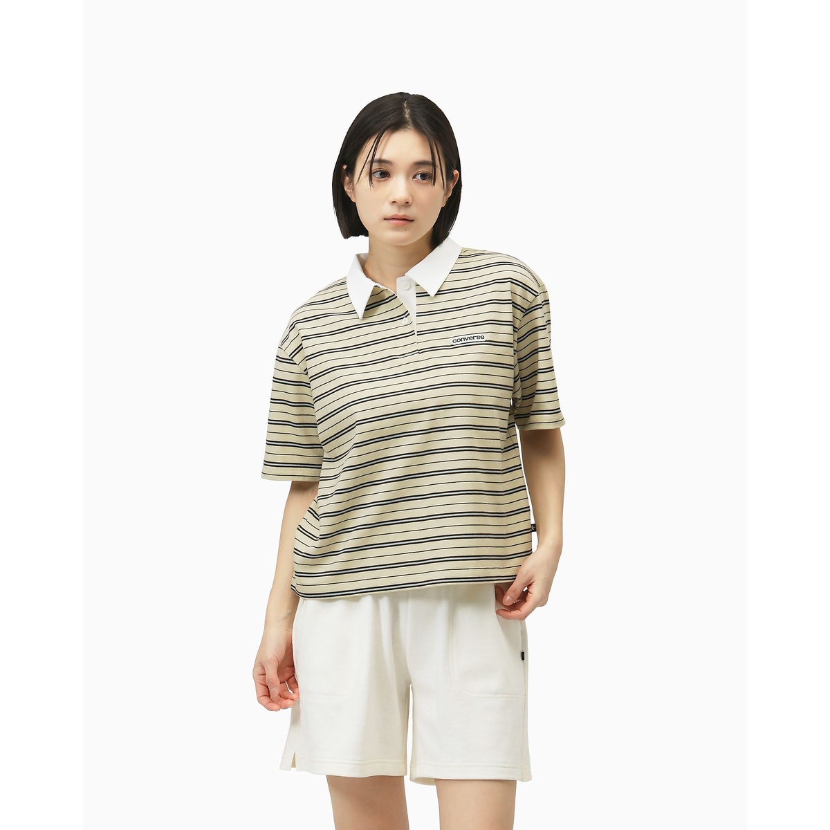 CLD HSTRIPE TOP L