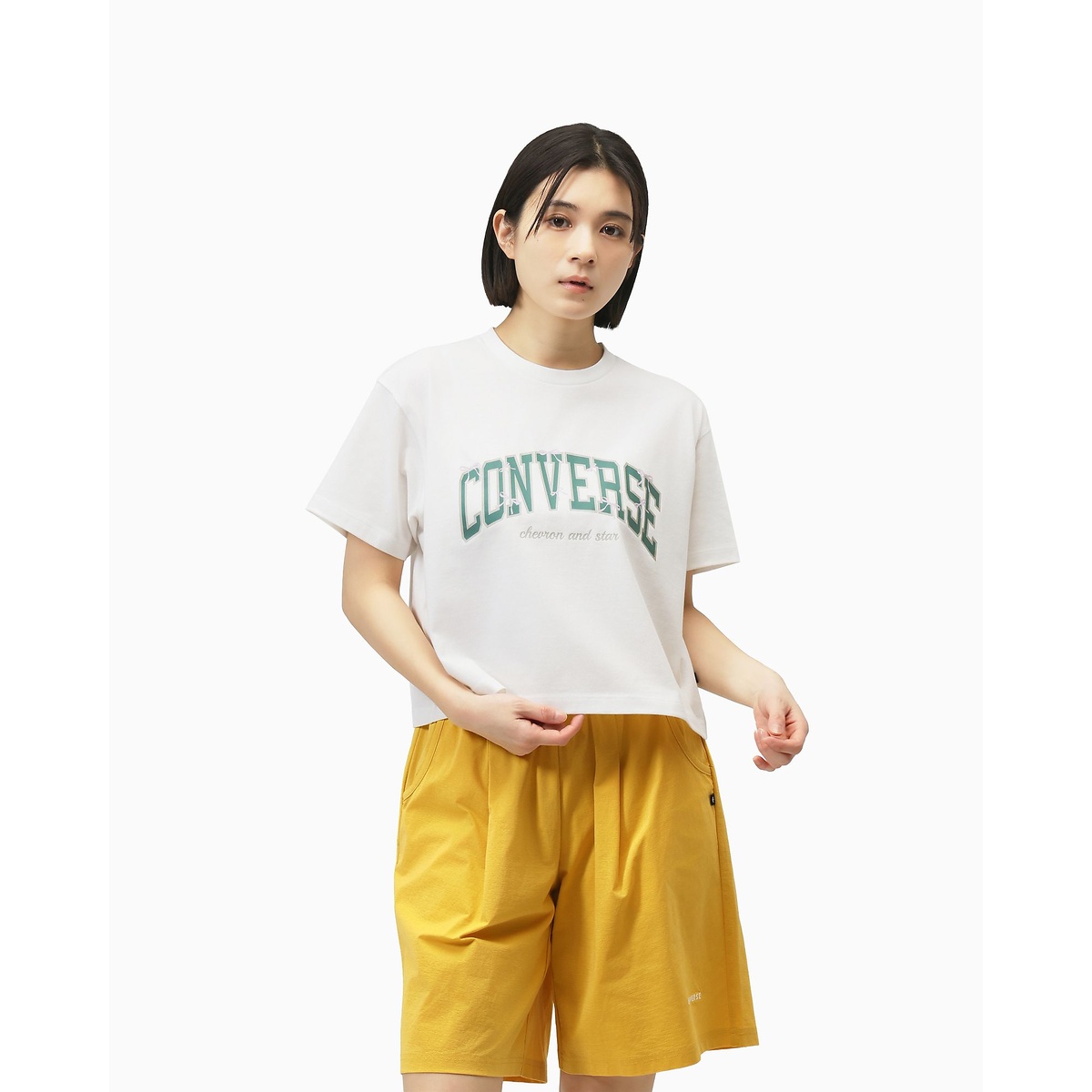 RIBBON ARCH LOGO TEE L