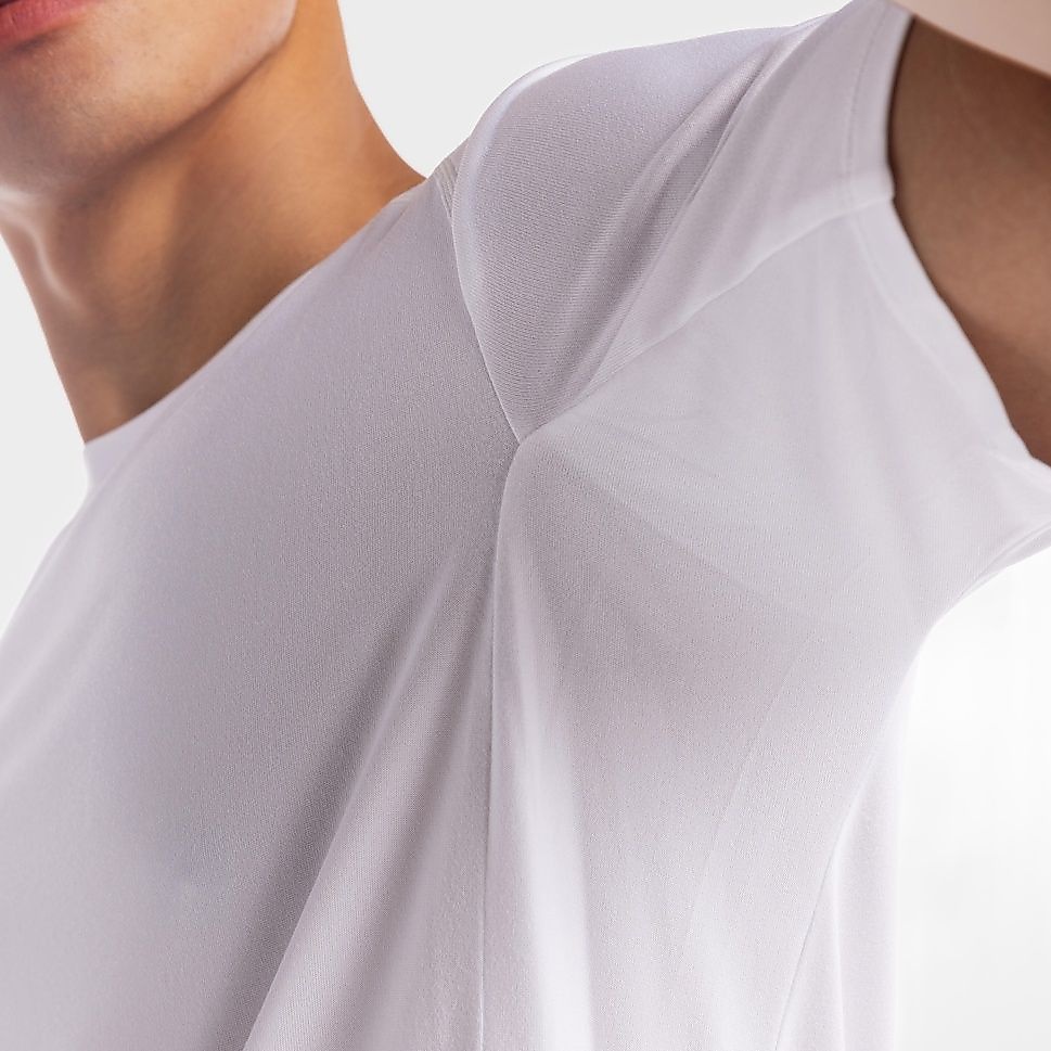 Decathlon メンズ半袖Tシャツ100 ジム・フィットネス WHT