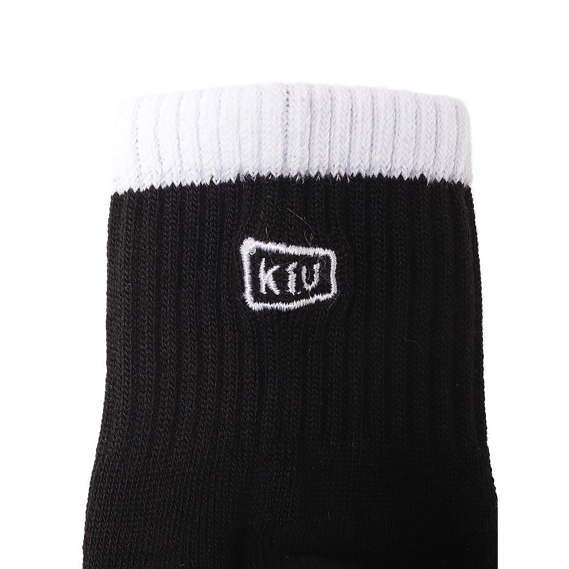 [KiU PACK SOCKS]M_BK