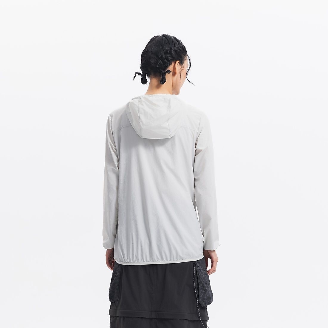 Decathlon レディース ジャケット UVカット HELIUM 100 GRY