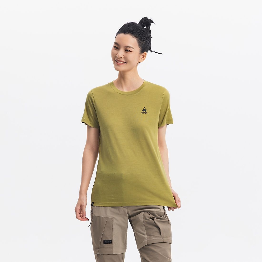 SIMOND レディース Tシャツ TRAVEL 500 WOOL KAK