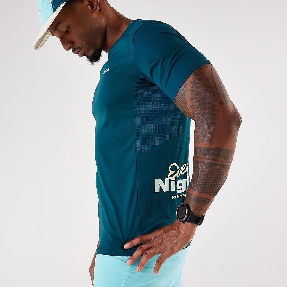 KIPRUNメンズTシャツRUN900 LIGHT NVY
