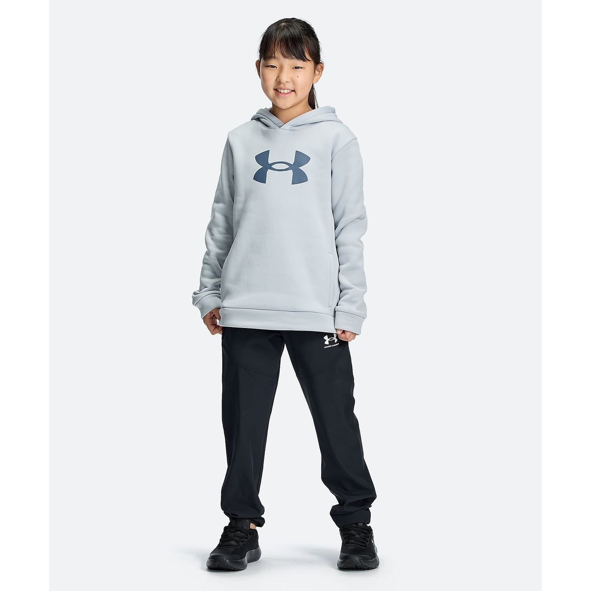 UA ARMOUR FLEECE BIG LOGO HOODIE