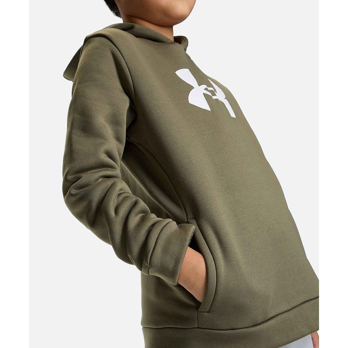 UA ARMOUR FLEECE BIG LOGO HOODIE