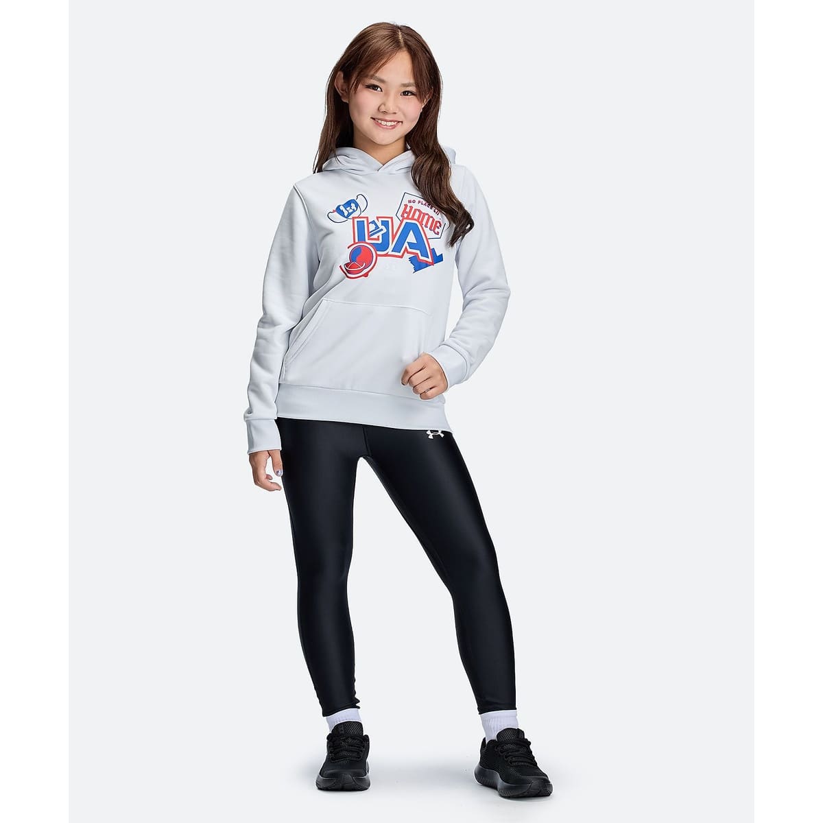 UA RIVAL LIGHTWEIGHT TERRY GRAPHIC HOODIE