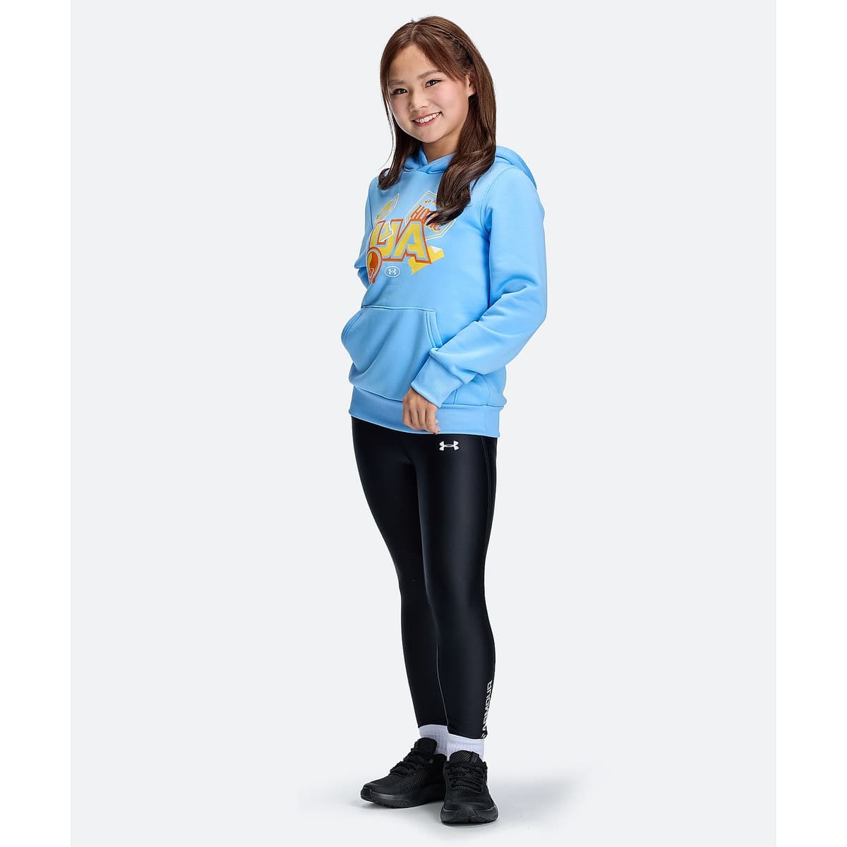 UA RIVAL LIGHTWEIGHT TERRY GRAPHIC HOODIE