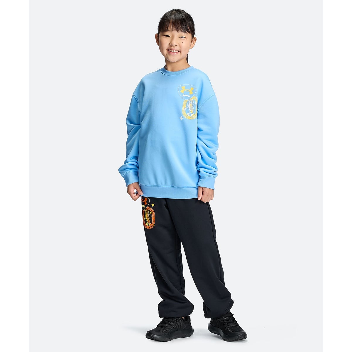 UA RIVAL LIGHTWEIGHT TERRY OVERSIZED CREW