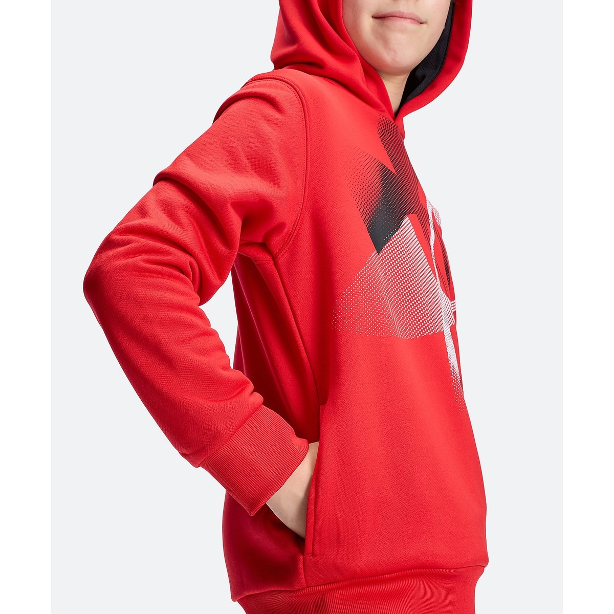 UA TECH TERRY SUPER BIG LOGO HOODIE