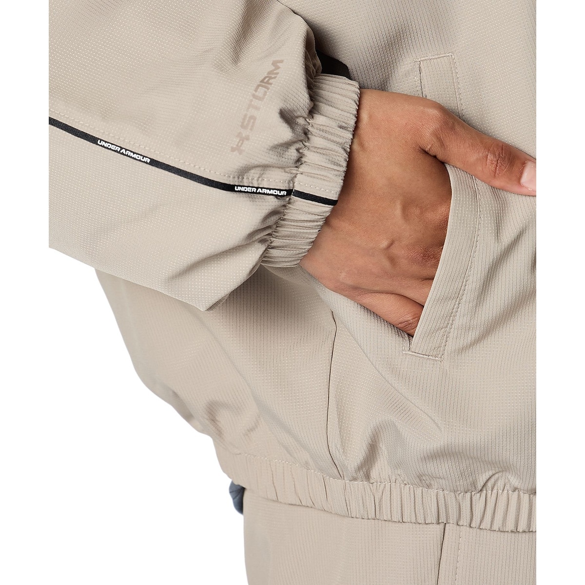 UA TRICOT LINER WOVEN HOODIE