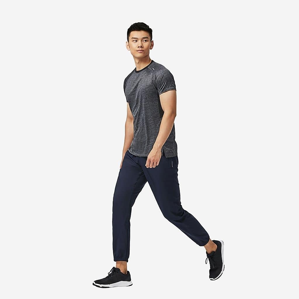 フィットネス メンズ ボトムス 透湿性 レギュラーフィット エッセンシャル NVY