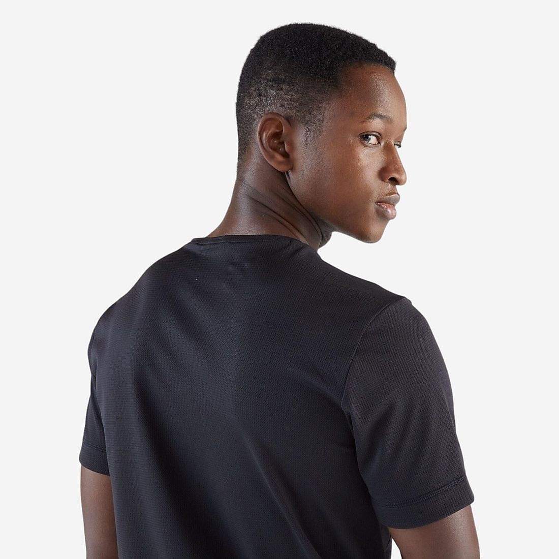 ランニング メンズ Tシャツ 透湿性 DRY BLK