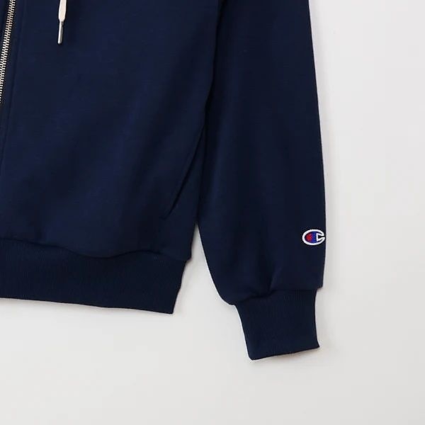 W ZIP HOODED SWEATSHIRT