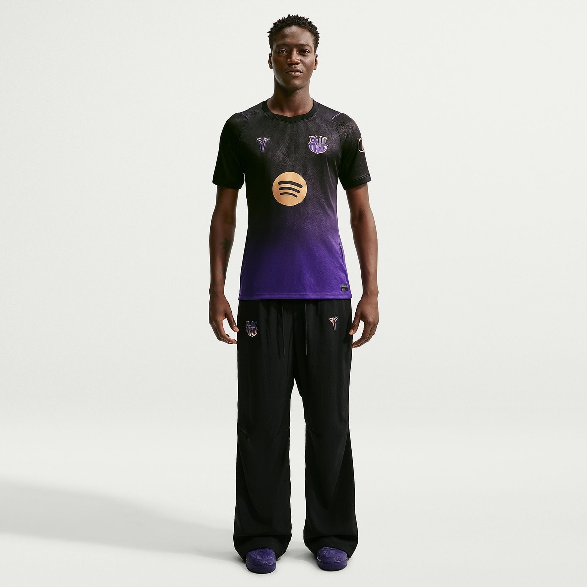 ナイキ FCB DF JSY SS STAD AW S/S トップ