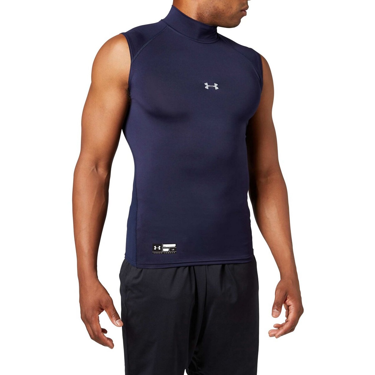 UA HG ARMOUR COMP SL MOCK PK