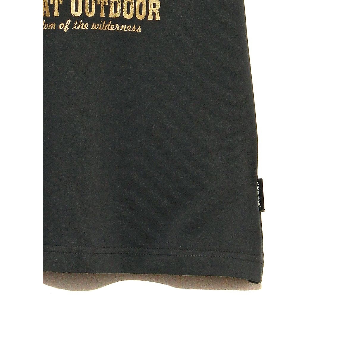 ジュニア ヘビーコットンプリントTシャツ（コヨーテ）
