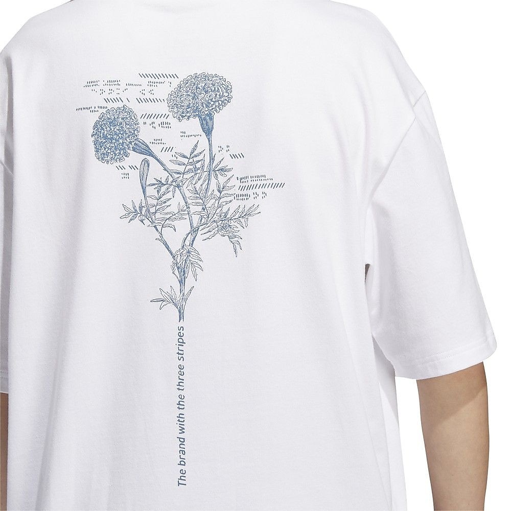 フローラル柄 ポケット 半袖Tシャツ / W FLORAL POCKET TEE