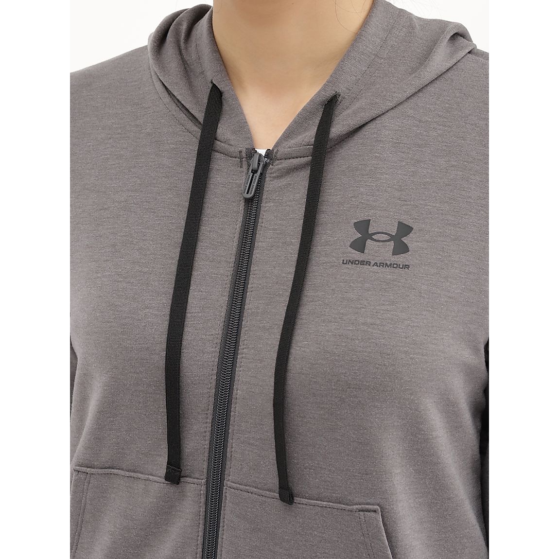UA RIVAL TERRY FZ HOODIE