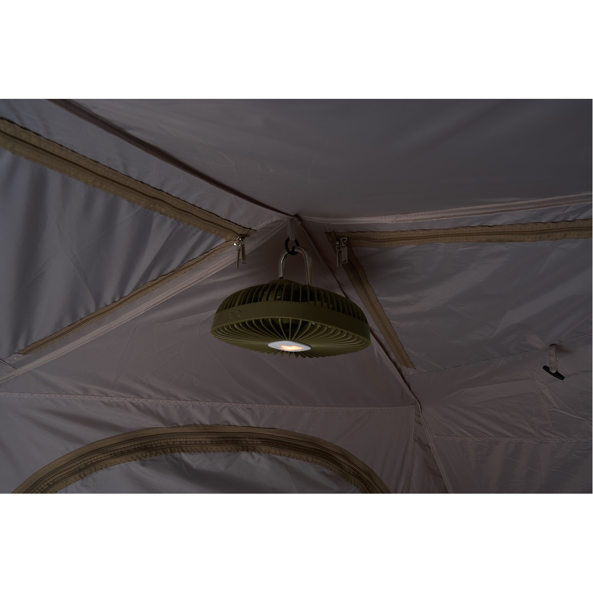 ハンガー扇風機(USB蓄電)