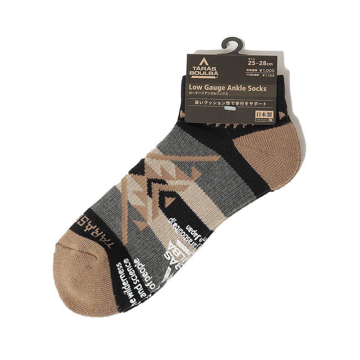 ローゲージアンクルソックス（ネイティブ柄）