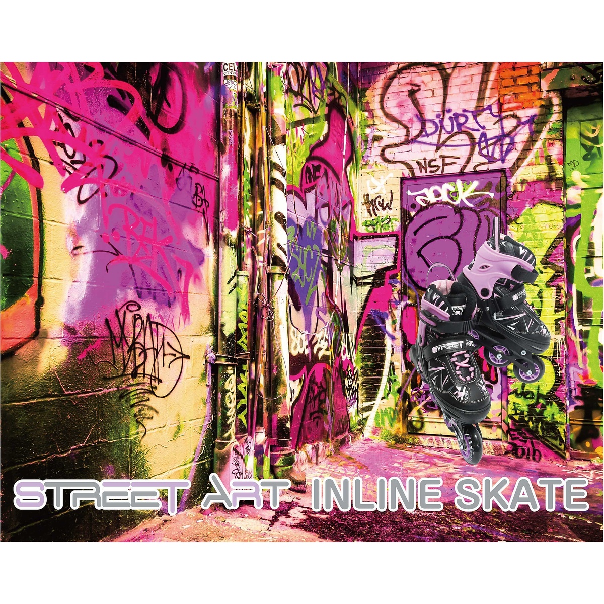 STREET ARTインラインスケート